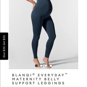 NWTs Blanqi Maternity Leggings